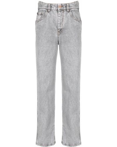 Straight jeans Brunello Cucinelli grå