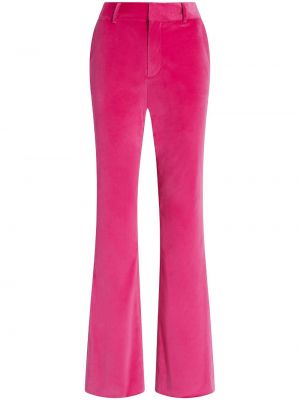 Pantaloni cu picior drept Cinq A Sept roz