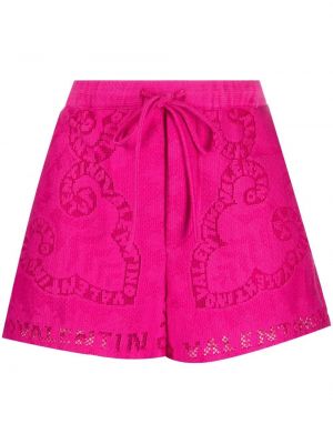 Shorts Valentino Garavani rosa