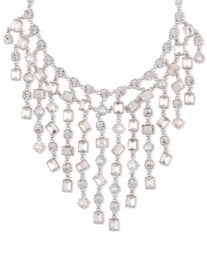 Ogrlica s kristalima Susan Caplan Vintage srebrena