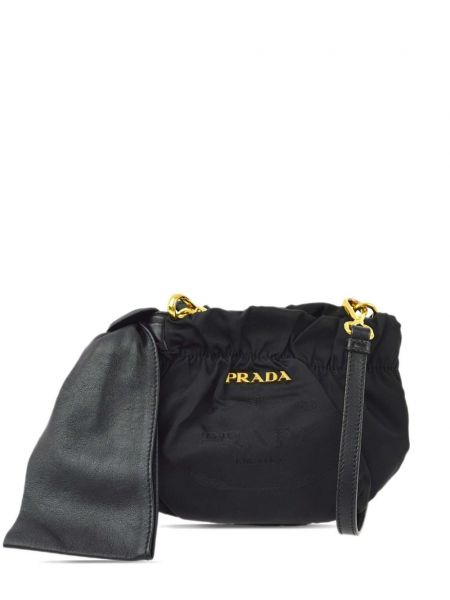 Τσάντα χιαστί με φιόγκο Prada Pre-owned