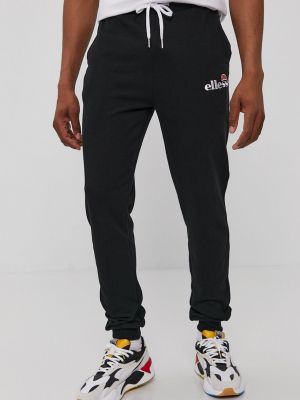 Спортивные штаны с аппликацией Ellesse черные