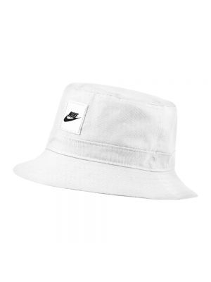 Biały kapelusz Nike