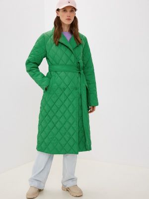 Утепленная демисезонная куртка Allegri зеленая