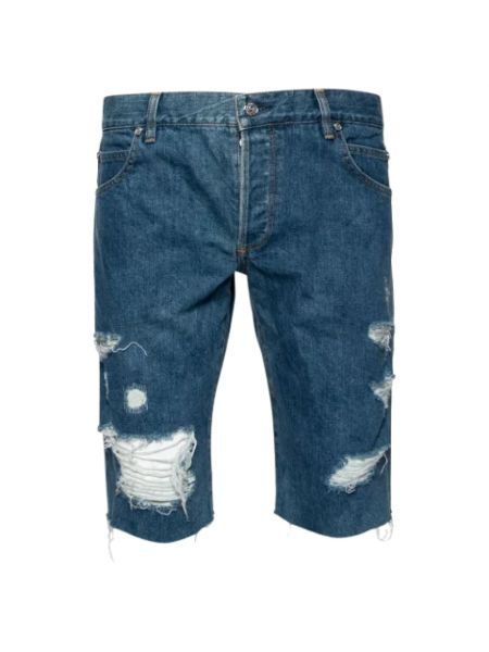 Shorts aus baumwoll Balmain Pre-owned blau