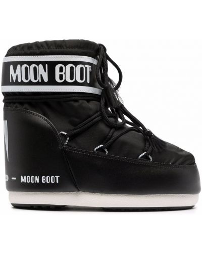 Ботинки на шнуровке с логотипом Moon Boot