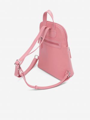 Kožený batoh Vuch růžový