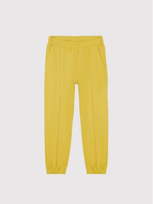 Kalhoty Coccodrillo, žlutá