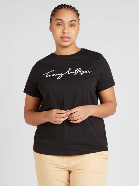 Marškinėliai Tommy Hilfiger Curve