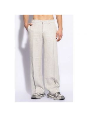 Pantalones de lino Misbhv gris
