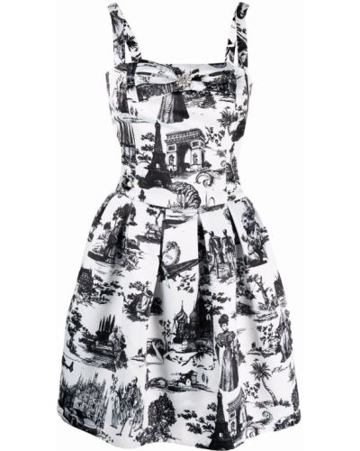 Minikleid mit print Philipp Plein