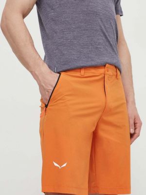 Pantaloni scurți Salewa portocaliu