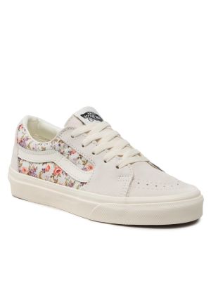 Virágos sneakers Vans fehér
