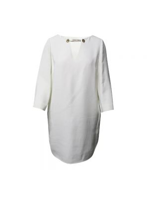 Jedwabna sukienka Emilio Pucci biała