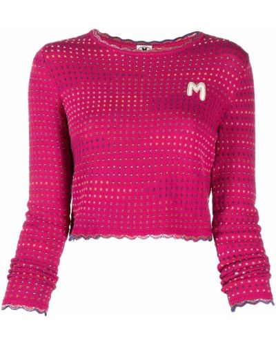Jersey con bordado de punto de tela jersey M Missoni rosa