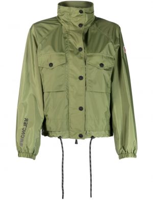 Reflektirajuća pernata jakna Moncler Grenoble zelena