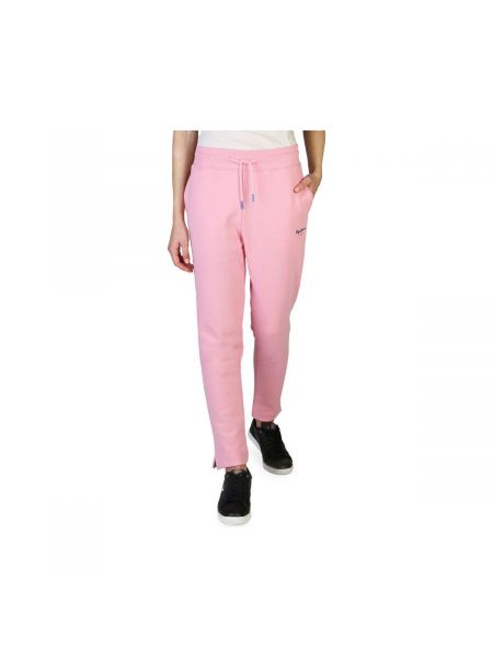 Spodnie Pepe Jeans różowe