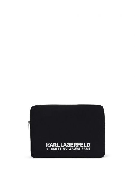 Veľká kabelka Karl Lagerfeld čierna