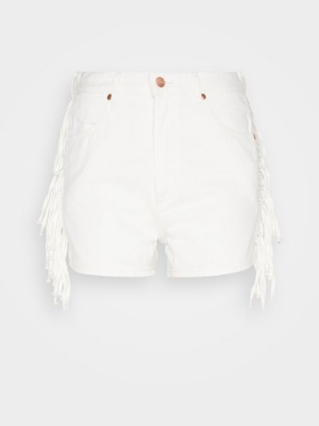 Szorty jeansowe Wrangler białe