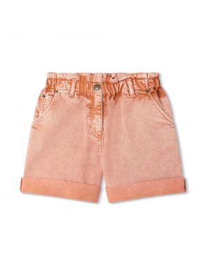 Shorts di jeans Bonpoint arancione