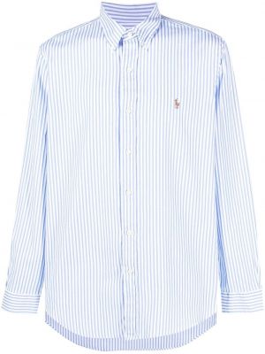 Chemise brodée Polo Ralph Lauren bleu