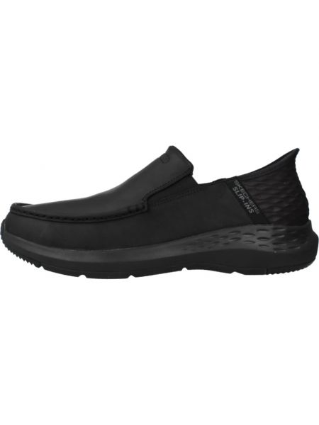Loafers wsuwane Skechers czarne