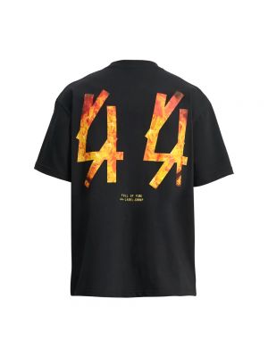 Hemd mit reißverschluss 44 Label Group schwarz