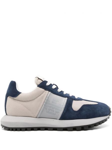 Mesh ruskind sneakers Emporio Armani