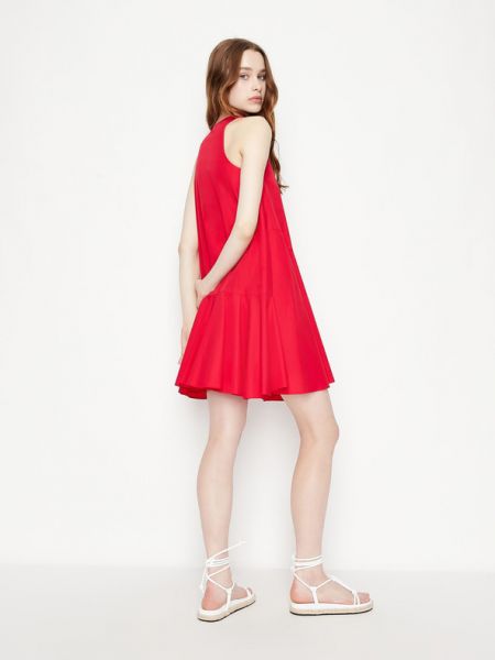 Sukienka Armani Exchange czerwona