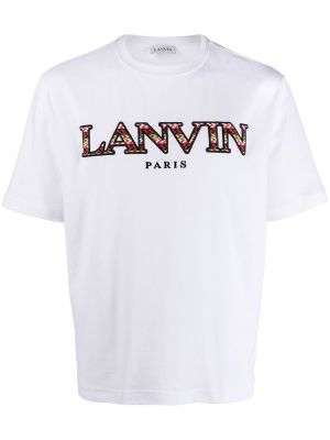 T-skjorte Lanvin hvit