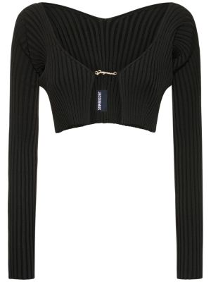 Cardigan Jacquemus nero