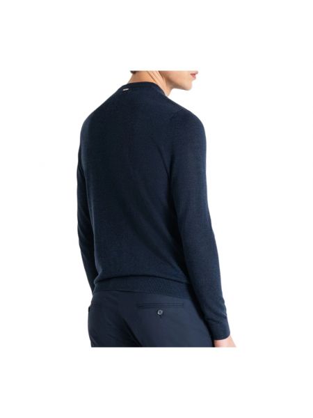 Jersey de punto de tela jersey elegante Antony Morato azul