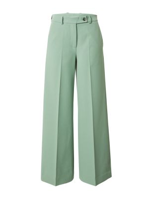 Широки панталони тип „марлен“ Lovechild 1979 зелено