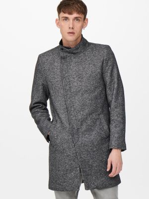 Cappotto Only & Sons grigio