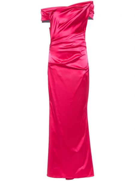 Večernja haljina Talbot Runhof ružičasta
