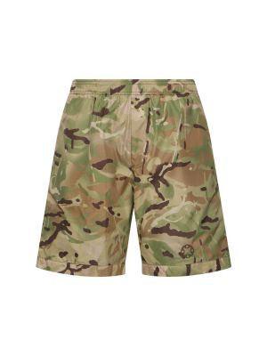 Pantaloncini di nylon camouflage 1017 Alyx 9sm verde