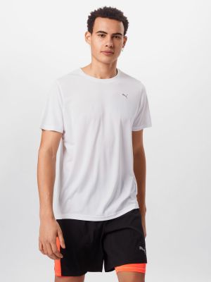 T-shirt in maglia Puma bianco