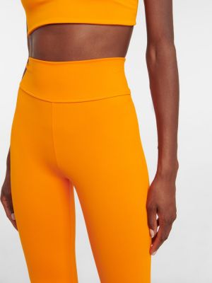High waist sporthose Live The Process orange