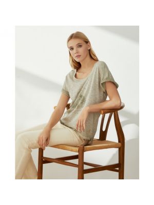 Camiseta de algodón manga corta Southern Cotton verde