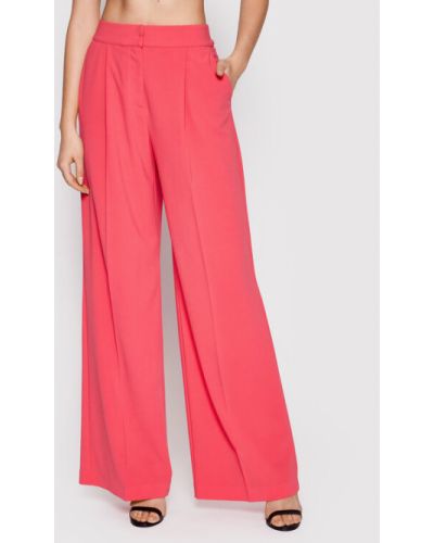 Patrizia Pepe Pantaloni din material 2P1422/A049-R748 Roz Relaxed Fit