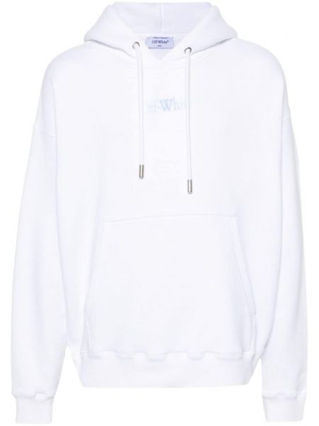 Pamučna dugi sweatshirt Off-white