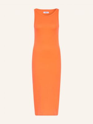 Sukienka z dżerseju Moss Copenhagen pomarańczowa