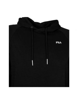 Bluza z kapturem relaxed fit Fila czarna