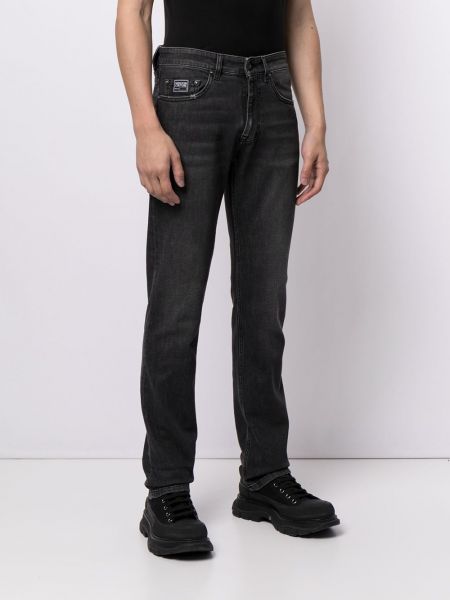 Slim fit skinny džíny Versace Jeans Couture černé