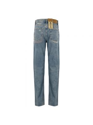 Proste jeansy z naszywkami Ralph Lauren niebieskie