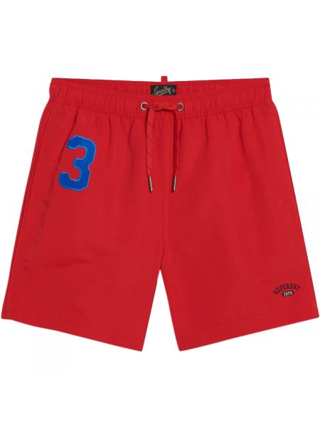 Bermuda kratke hlače Superdry crvena