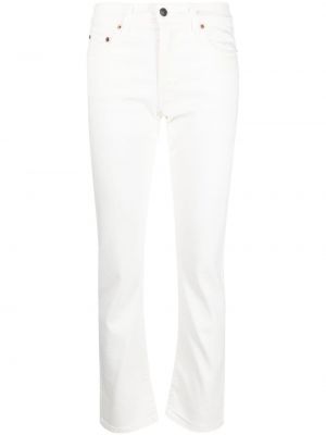 Slim fit skinny fit-jeans Haikure vit