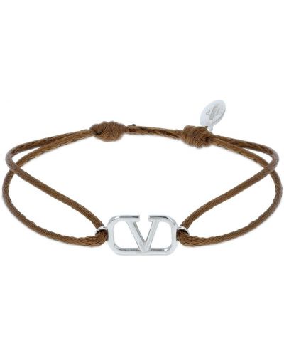 Bracelet slim Valentino Garavani argenté