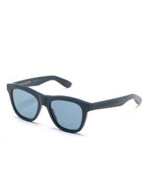 Okulary przeciwsłoneczne Alexander Mcqueen Eyewear niebieskie