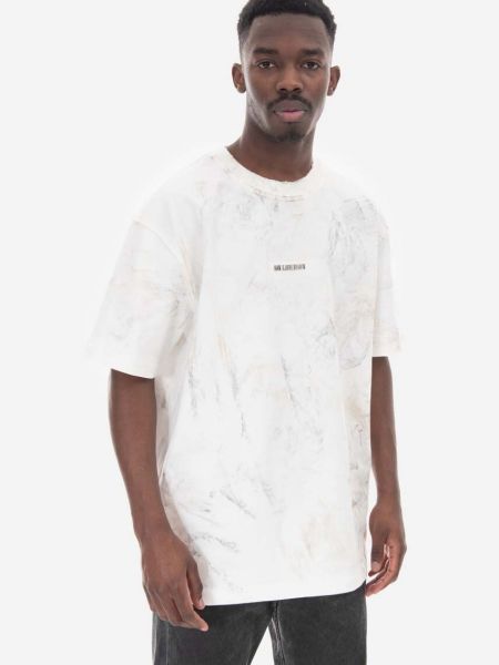 Koszulka bawełniana z krótkim rękawem Han Kjobenhavn biała